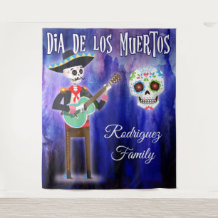 Tapete De Parede Dia dos Mortos Dia de Los Muertos Fundo para Fotos
