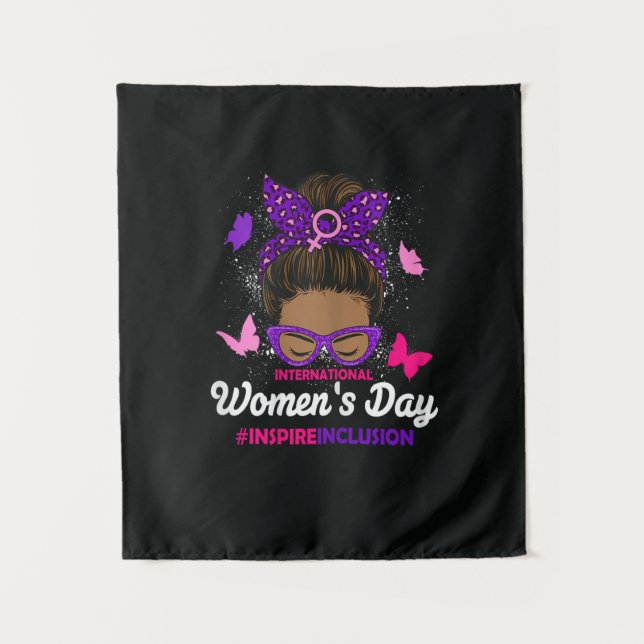 Tapete De Parede Dia Internacional da Mulher (Frente)