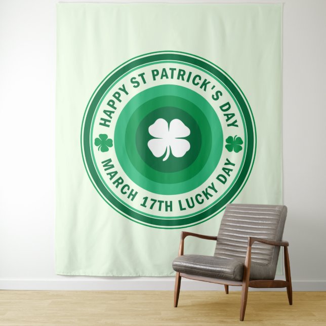 Tapete De Parede Dia Sortudo de março (In Situ)