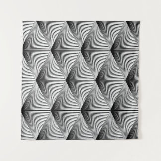 Tapete De Parede Diamond Geométrico: Design monocromático