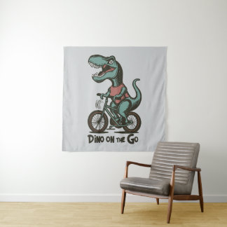 Tapete De Parede Dino em Festa