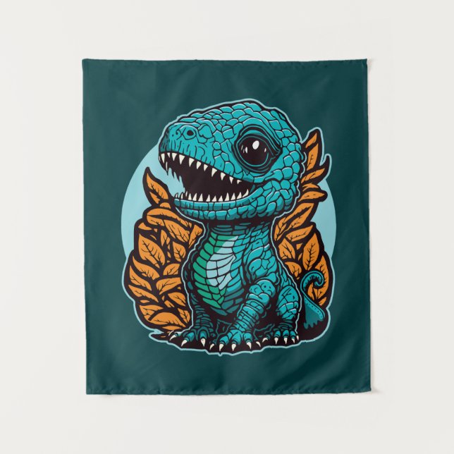 Tapete De Parede Dinossauro Bebê (Frente)