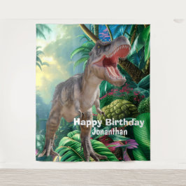 Tapete De Parede Dinossauros T Rex Kids Jurassic Fundo Mundial