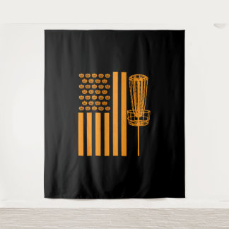 Tapete De Parede Disc Golf Halloween USA FLAG Para DISCGOLF PLAYER