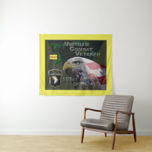 Tapete De Parede Div. Vietnam Combat Veterano 1010 rua