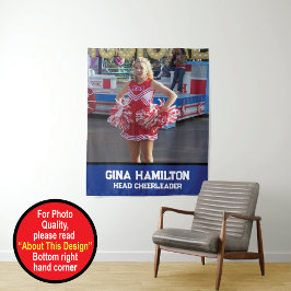 Tapete De Parede Diversão Qualquer Foto Pendurada