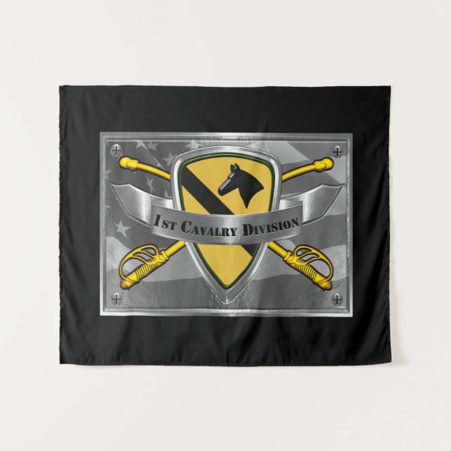 Tapete De Parede Divisão de Cavalaria da CAV da rua (Frente (Horizontal))