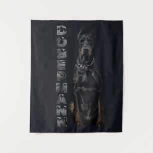 Tapete De Parede Doberman Pinscher