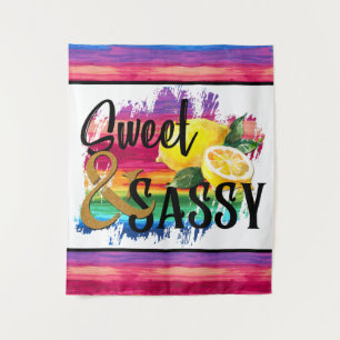 Tapete De Parede Doce e Sassy