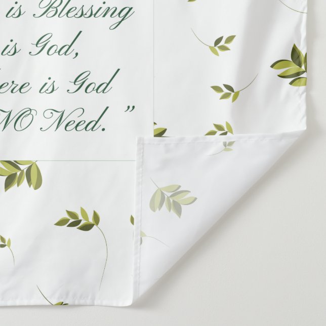 Tapete De Parede Doce Lar Bênção (Detalhe)