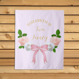 Tapete De Parede Dois Arcos Elegantes Floral Aniversário