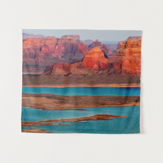 Tapete De Parede Dominguez Butte & Lago Powell, Utah (Frente (Horizontal))