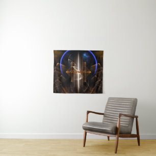 Tapete De Parede Domínio Artrilliano Da Arte Fractal Xzendor7