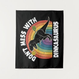 Tapete De Parede Don’t Mess With Dinkasaurus Pickleball