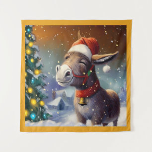 Tapete De Parede Donkey Natal 1