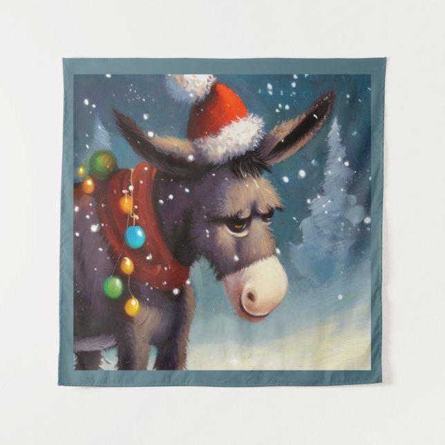 Tapete De Parede Donkey Natal 2 (Frente)