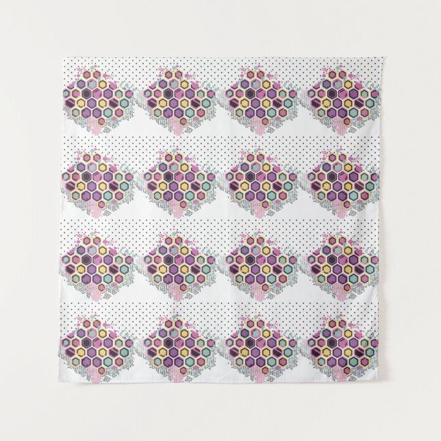 Tapete De Parede "Dot & Dazzle Duo" (Frente)