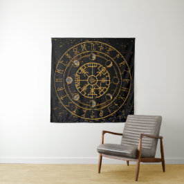 Tapete De Parede Douradas Energias Norse Corre Altar Cloth - Tiro