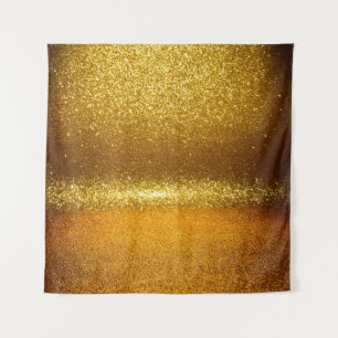 Tapete De Parede Douradas luzes brilhantes, textura de natais vinta