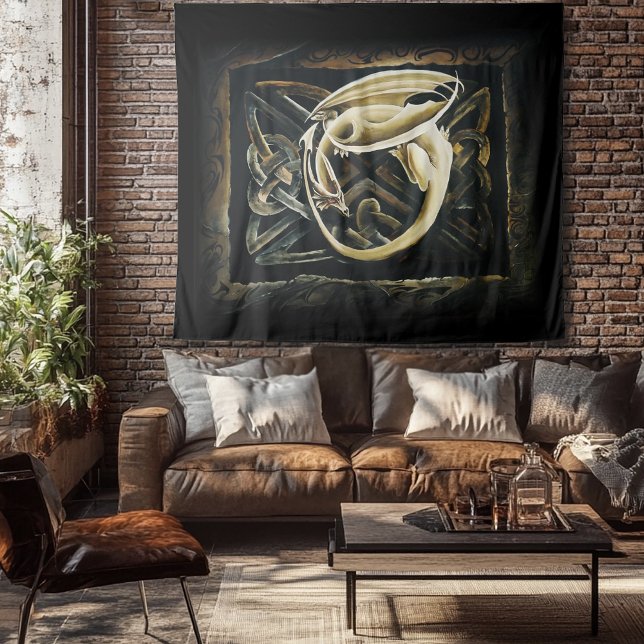 Tapete De Parede Dragão de Nó Celular (Criador carregado)