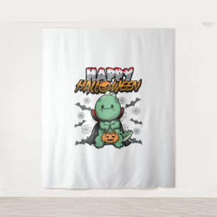 Tapete De Parede Dragão Disfarçado Feliz Halloween