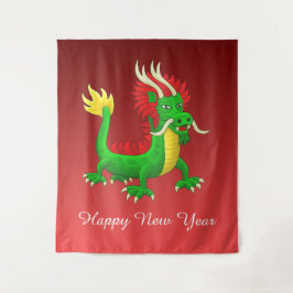 Tapete De Parede Dragão do Ano Novo Chinês