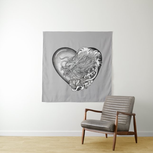 Tapete De Parede Dragão Heart (In Situ)