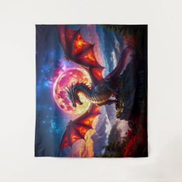 Tapete De Parede Dragon Grid 001