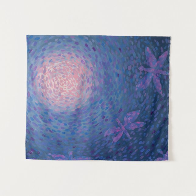 Tapete De Parede Dragonfly Moon (Frente (Horizontal))