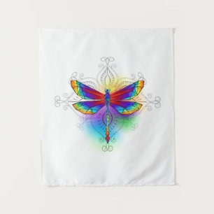 Tapete De Parede Dragonfly Poligonal