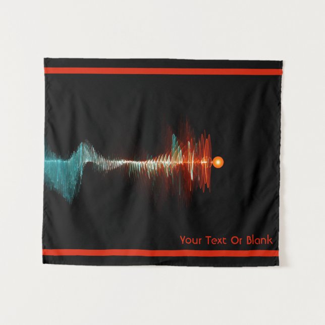 Tapete De Parede Dualidade de Onda de Partículas (Frente (Horizontal))