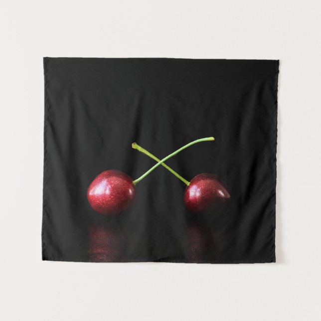 Tapete De Parede Duas Cherries wcna (Frente (Horizontal))