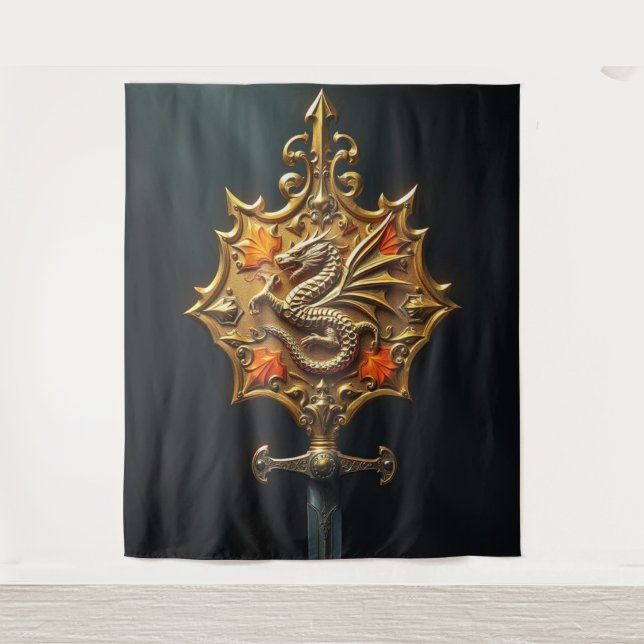 Tapete De Parede Dynastisches Erbe – Das goldene Drachensiegel   (Frente)