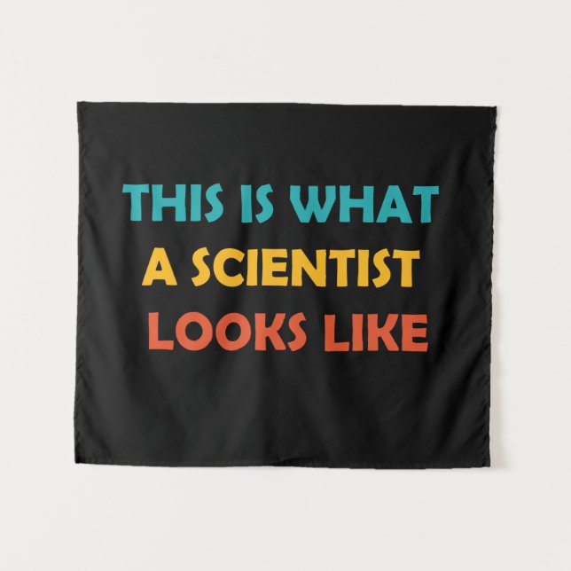 Tapete De Parede É assim que um cientista se parece (Frente (Horizontal))