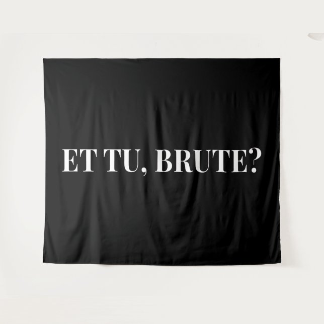 Tapete De Parede E tu, Brute? Julius Caesar III, de Shakespeare (Frente (Horizontal))