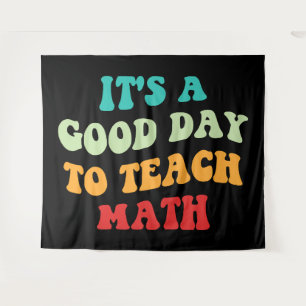 Tapete De Parede É um bom dia para ensinar matemática I