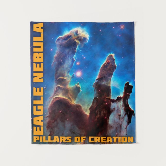 Tapete De Parede Eagle Nebula Pilares de Criação Pequena (Frente)