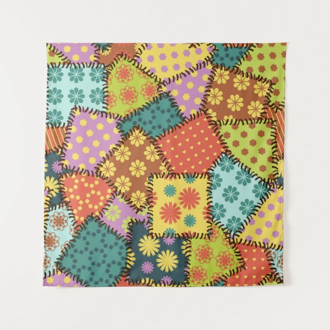 Tapete De Parede Eclectic Patchwork (Correção Eclética): Diversa Co (Frente)