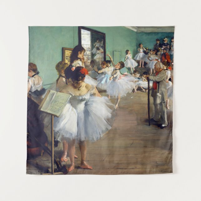 Tapete De Parede Edgar Degas - A Classe da Dança (Frente)
