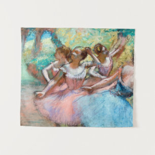 Tapete De Parede Edgar Degas - Quatro Ballerinas no Palco
