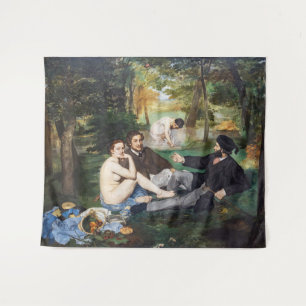 Tapete De Parede Edouard Manet - Almoço na Relva