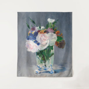 Tapete De Parede Edouard Manet - Flores num Vaso Cristal