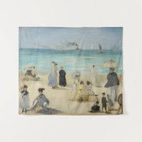 Edouard Manet - Na Praia, Boulogne-sur-Mer