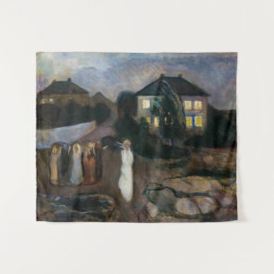 Tapete De Parede Edvard Munch - A Tempestade