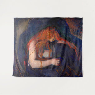 Tapete De Parede Edvard Munch - Vampiro / Amor e Dor