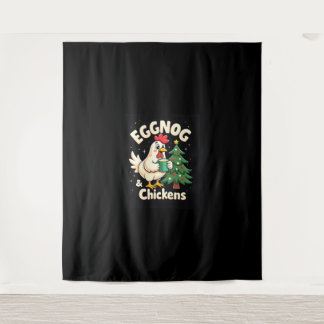Tapete De Parede Eggnog & Chickens