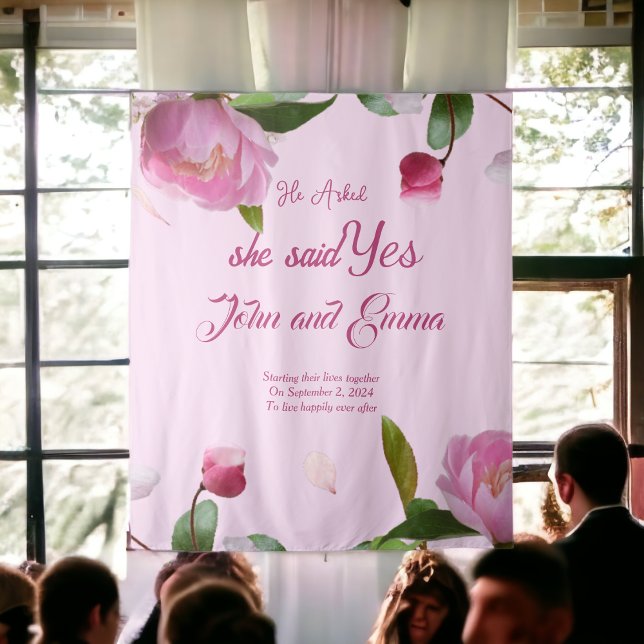 Tapete De Parede Ela Disse Sim (Criador carregado)