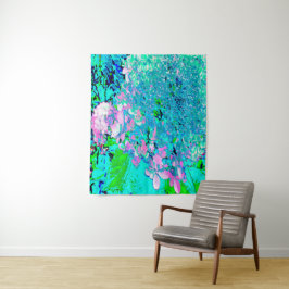 Tapete De Parede Elegante Cor-de-rosa e azul