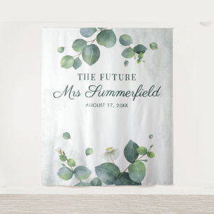 Tapete De Parede Elegante Eucalyptus Future Sra. Photo Booth Backdr