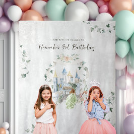 Tapete De Parede Elegante Fairy Tale | Princesa Aniversário
